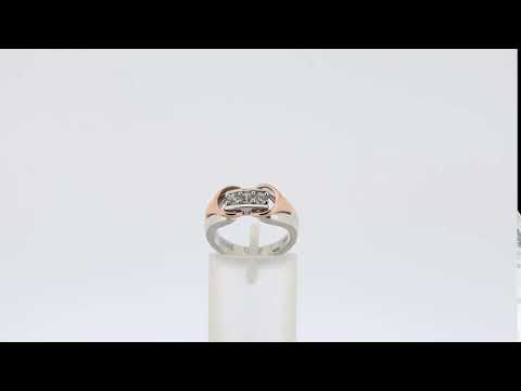 Bague Argent et Or|Pierres Couleurs-Diamants|Fait Québec |Baron Designs