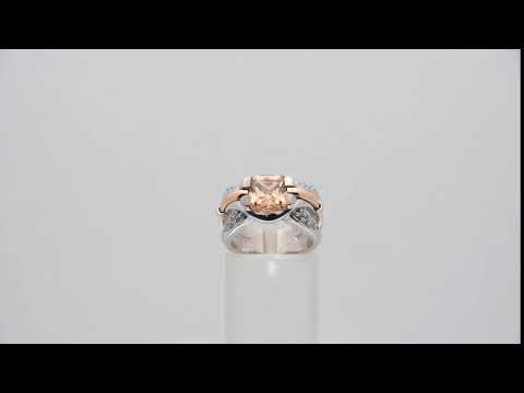 Bague Stylisée, argent et Or 10K| Joaillier de Montréal| Baron Designs