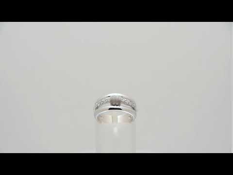 Bague Petit Jonc en Argent Sterling| Rhodium| Fait à Montréal| Baron Designs